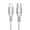 کابل تبدیل  USB-C به لایتنینگ مومکس مدل DL31D طول 1.2 متر